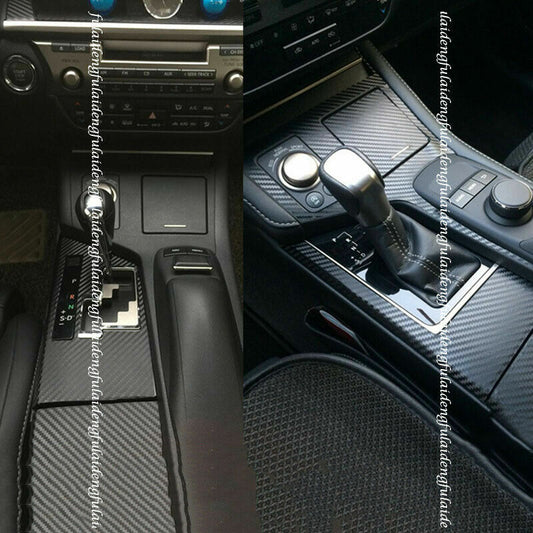 for Lexus ES350/300H 2013-2017 Inner Carbon Fiber Decal Reflective Trim Sticker