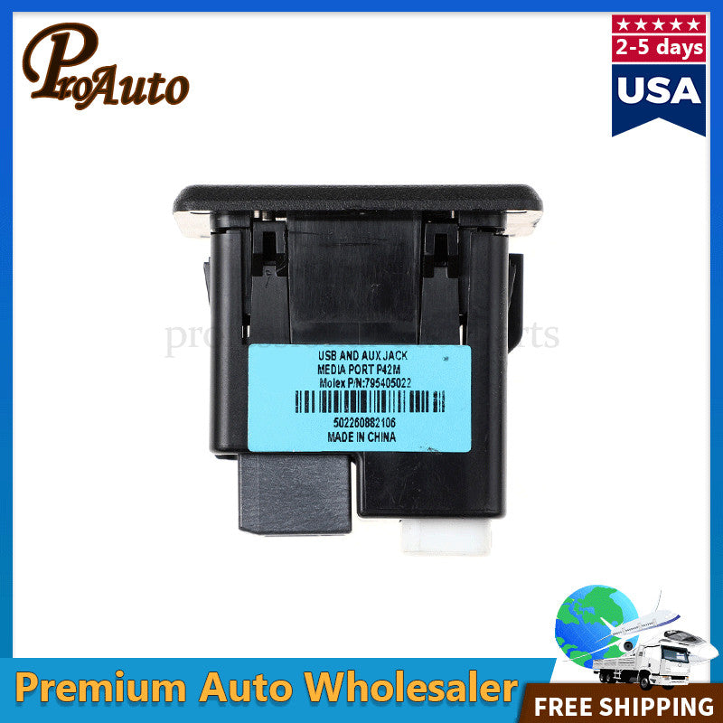 For 2015-2018 for Nissan Murano Altima Auxiliary USB Jack Port Audio 28023-5AA0A