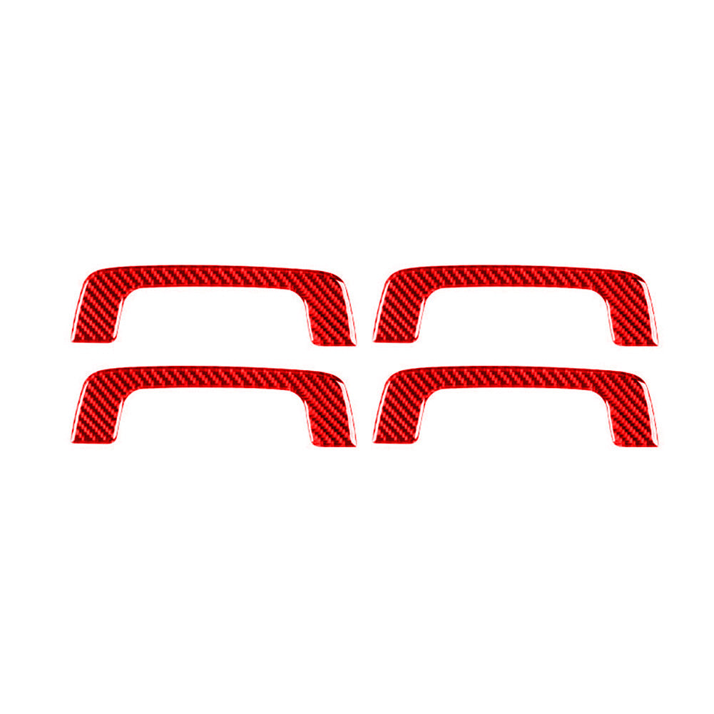 Carbon Fiber Steering Wheel Button Frame Trim Cover For 3 F30 2013-18 v