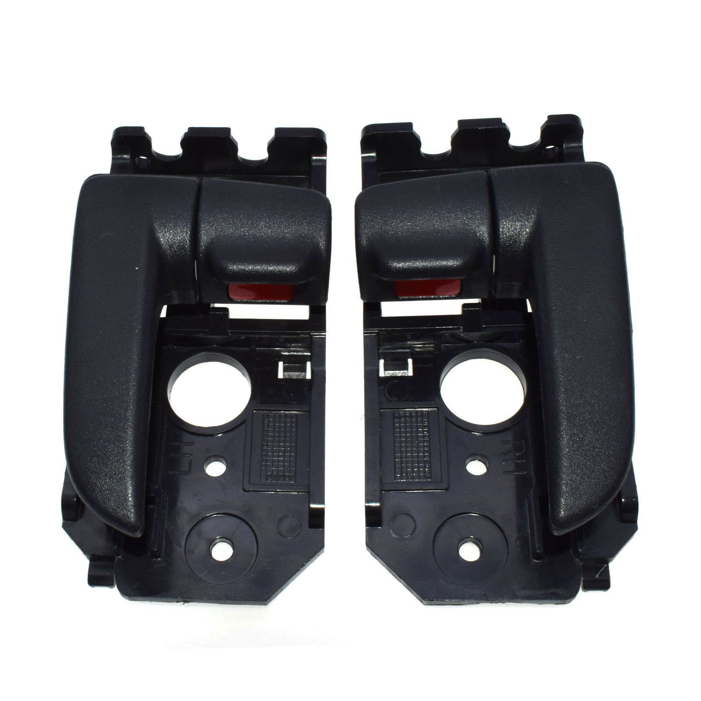 Pair of inner door handles left and right for for Kia Spectra 2004 - 2006 826102F000 Black - v