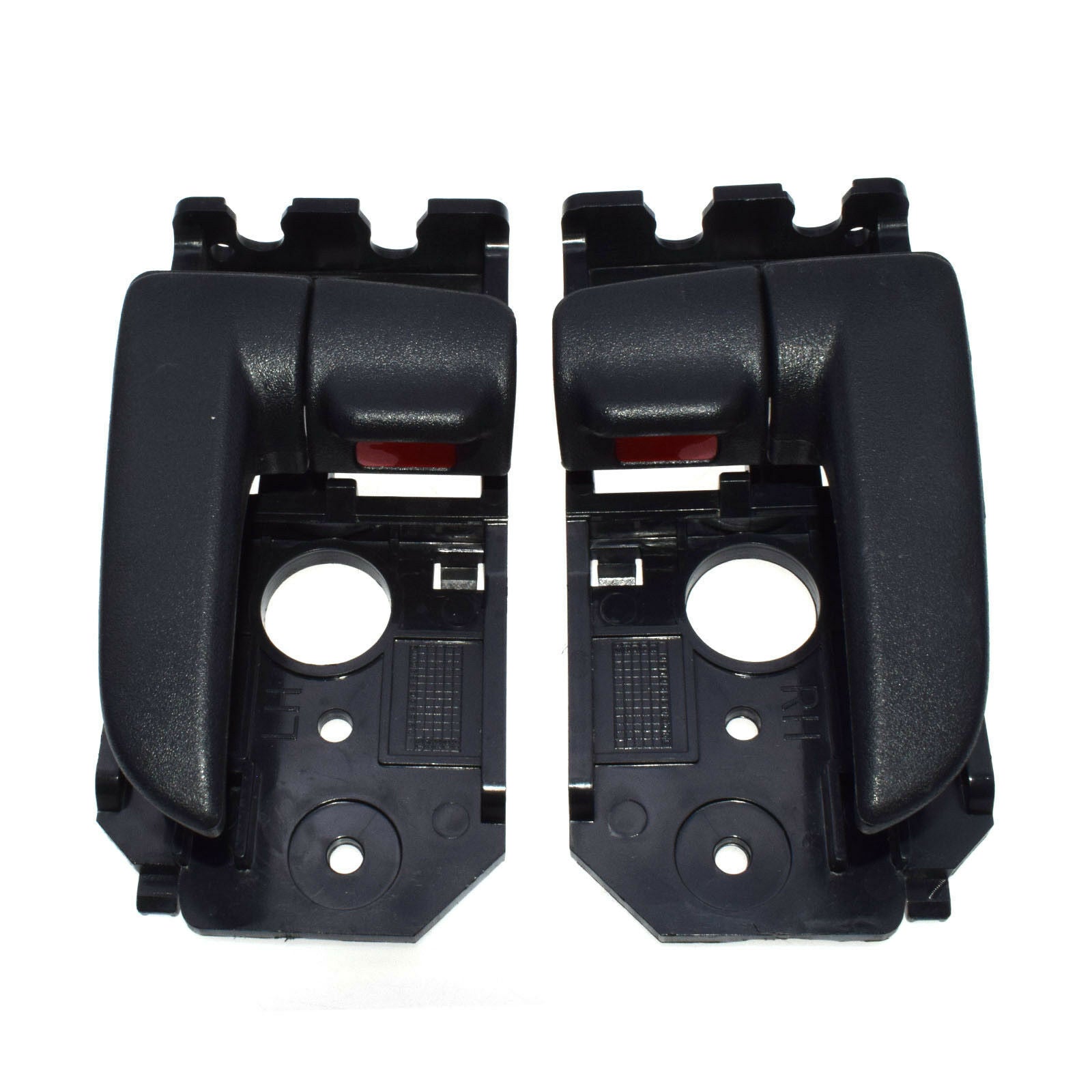 Pair of inner door handles left and right for for Kia Spectra 2004 - 2006 826102F000 Black - v
