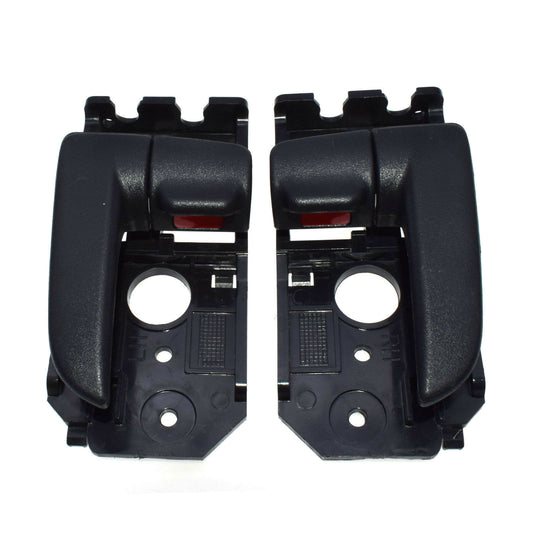 Pair of inner door handles left and right for for Kia Spectra 2004 - 2006 826102F000 Black - v