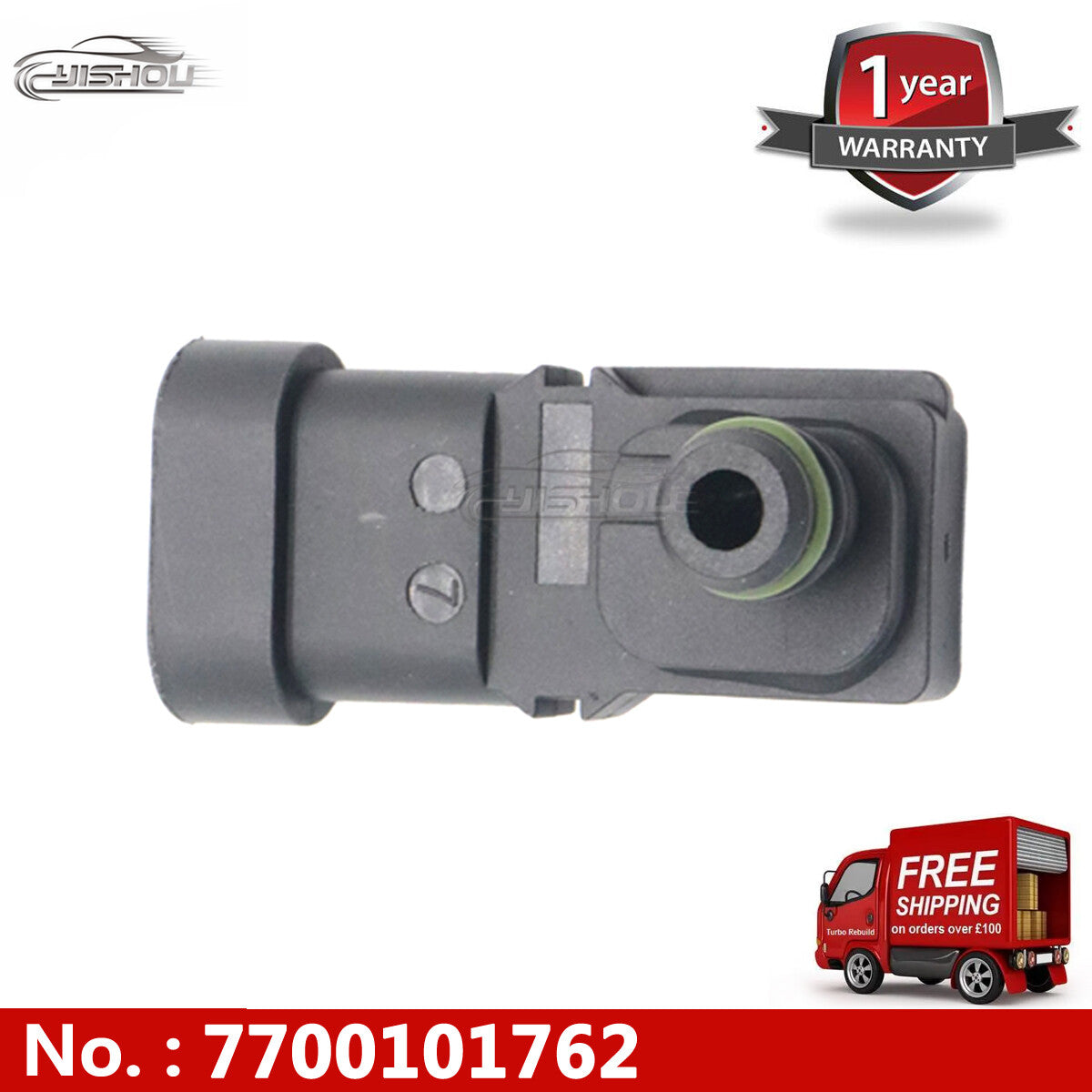 7700101762 Map manifold pressure sensor for NISSAN KUBISTAR for RENAULT 8200105165
