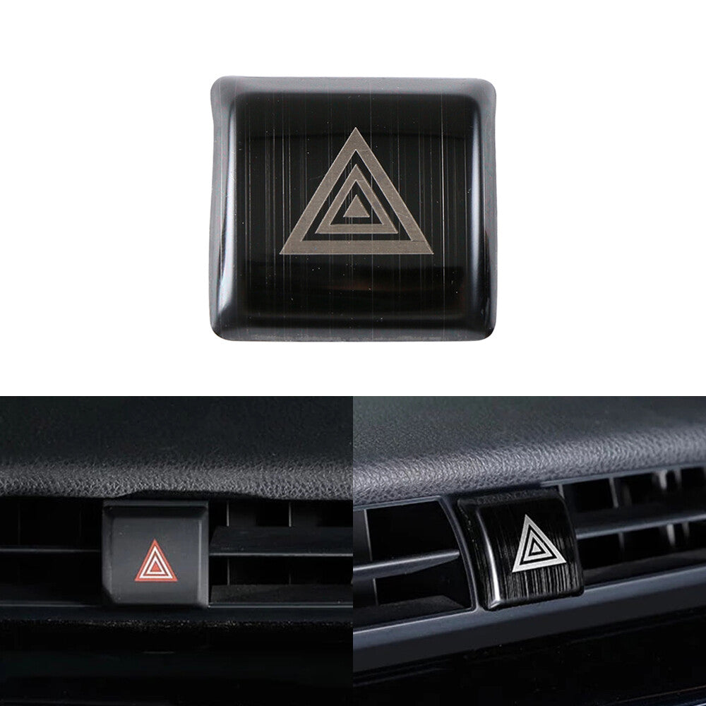 Emergency Stop Light Lamp Switch Warning Button Cover Fit for Toyota for Camry Black
