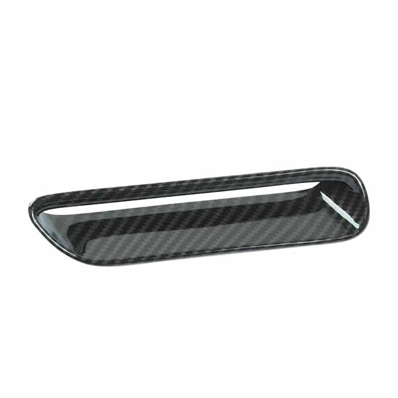 ABS Carbon Fiber Hood Scoop Air Vent Cover Bezel Fit for Dodge for Challenger 09-14