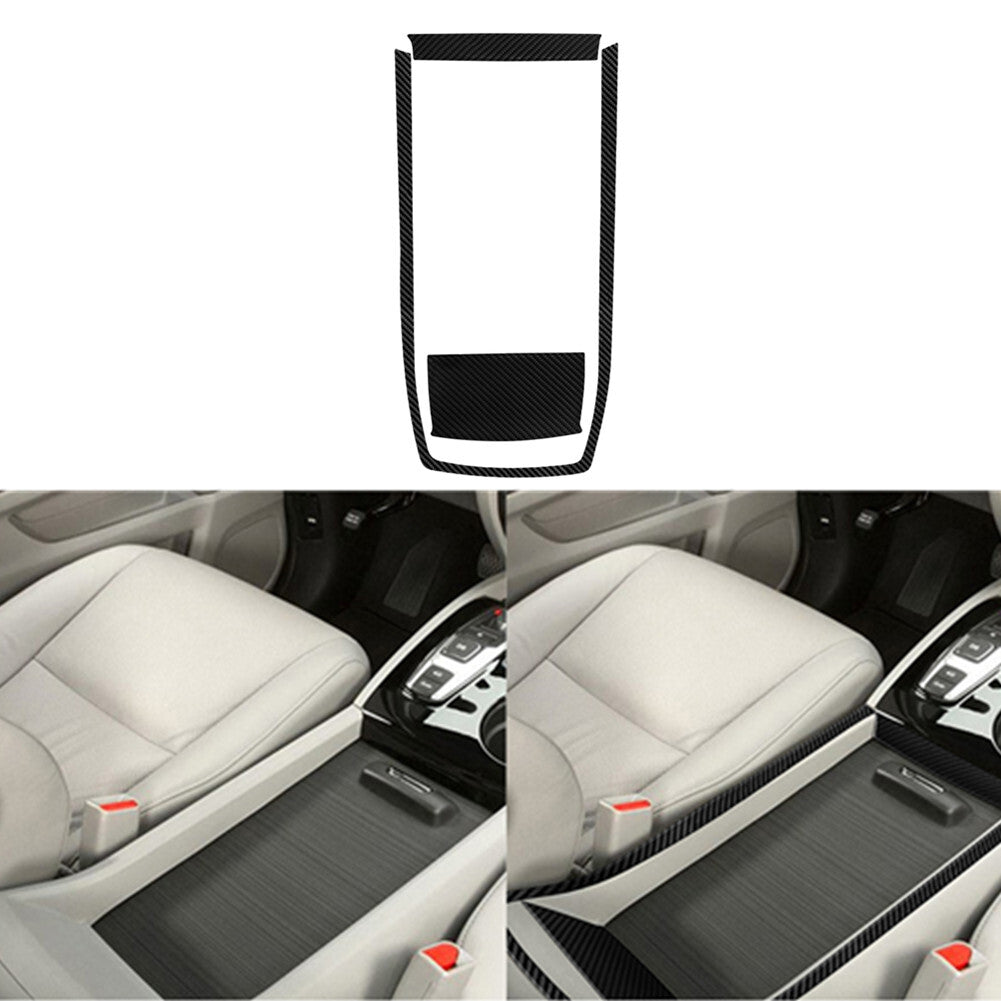 Carbon Fiber Radio With CD Player Type C Cover Trim for Hyundai Azera 2009-2011 v
