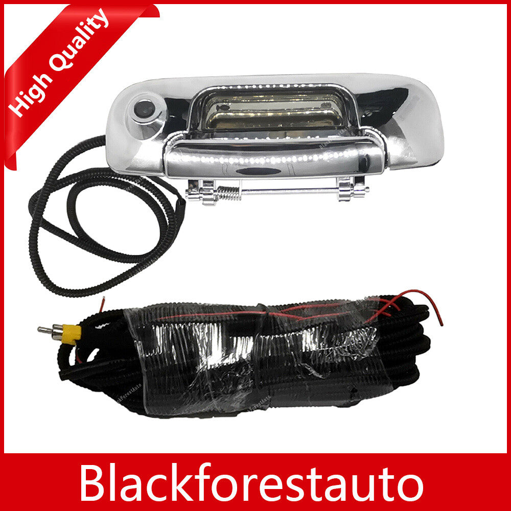 for Dodge for Ram 1500-3500 Chrome Rear Tailgate Handle CameraWiring Harness Q
