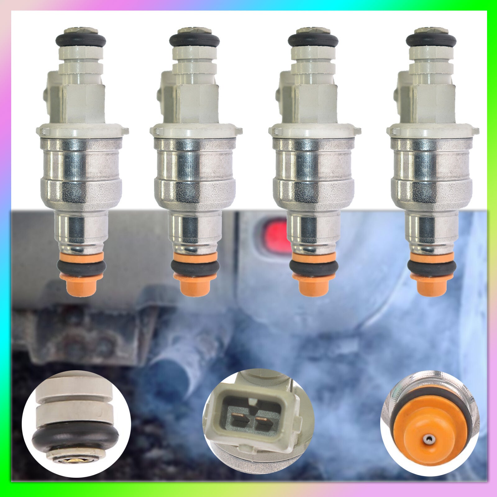 4x New Fuel Injectors For 1998-2001 for Ford Ranger for Mazda B2500 XL SE 2.5L F87E-D2A