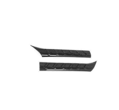 For 2020-2024 for Toyota Highlander Carbon Fiber Rear Bumper Side Spoiler Cover Trim