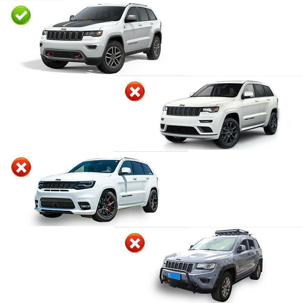 Front Fog Light Lamp Cover for Jeep Grand Cherokee 2017 2018 2019 2020 2021 n