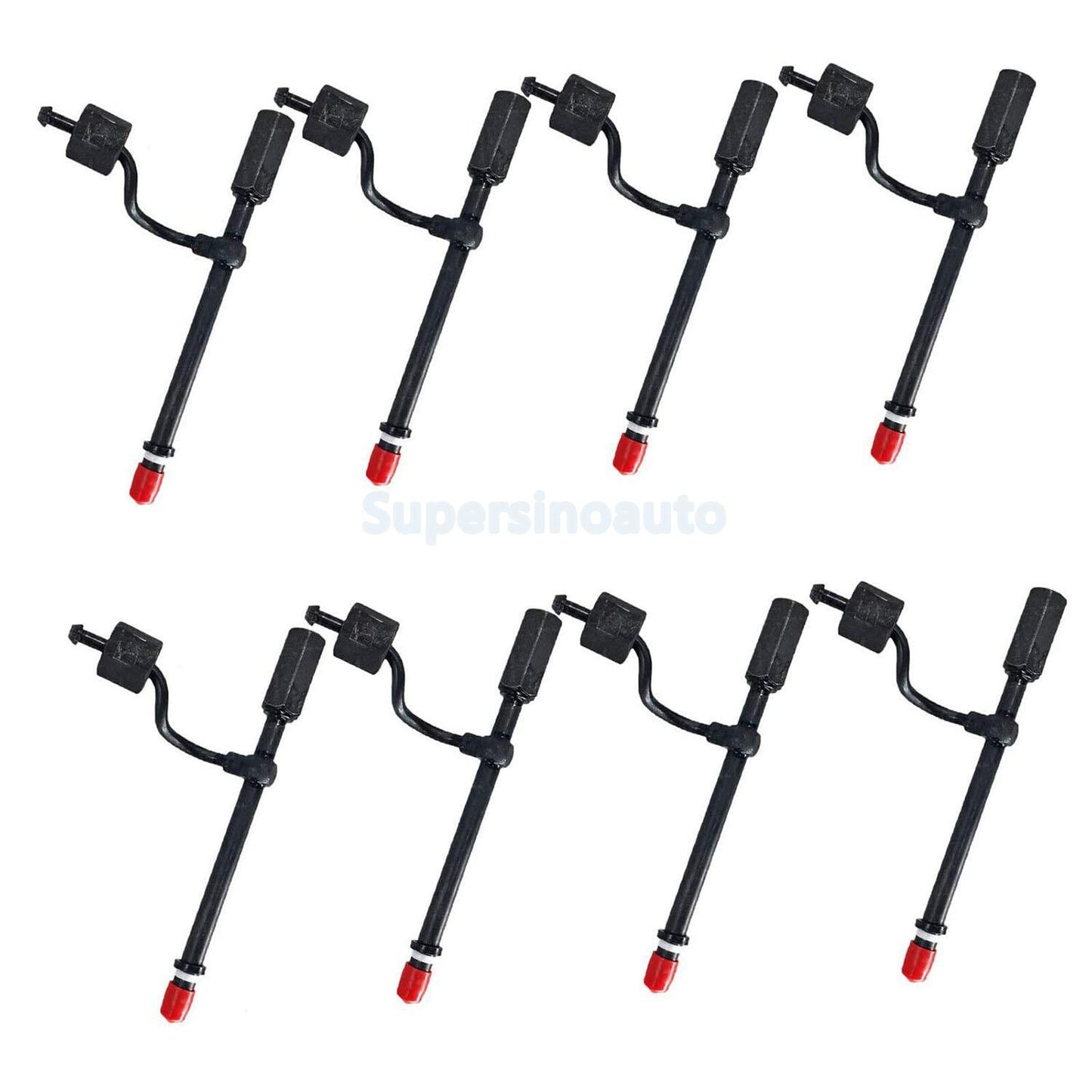8PCS 1W5829 Fuel Injectors For Caterpillar 3208 Engine CAT 225 613C 613B 931B
