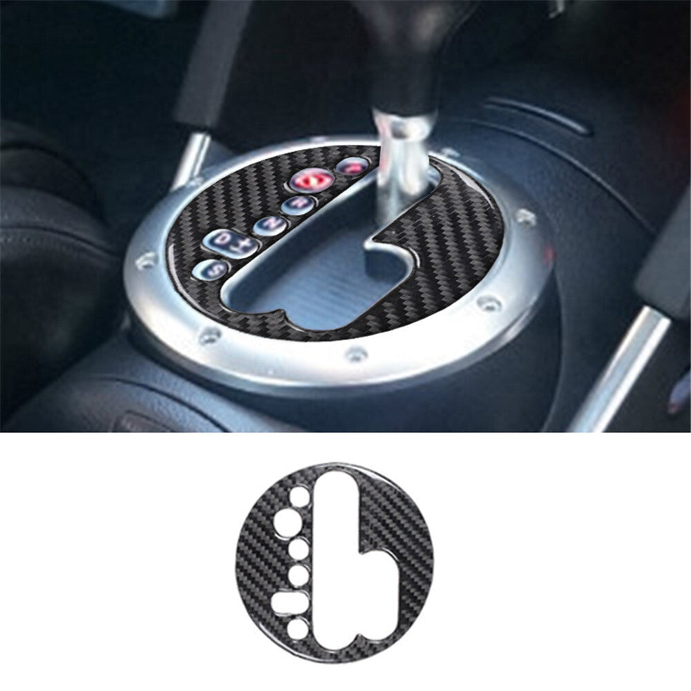 2Pcs Red Carbon Fiber Air Conditioning Control Cover Trim for Audi Q7 2007-2015 v