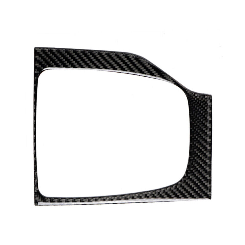 Fit for Mazda 3 Axela 2017 2018 Carbon Fiber Manual MT Gear Shift Panel Cover Trim