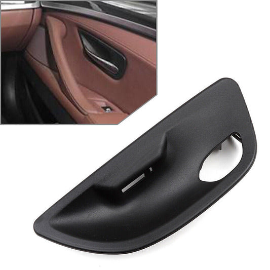for BMW 5 Series F10 F11 2011-2017 2012 2013 14 Black Car Door Handle Bowl Cover Q