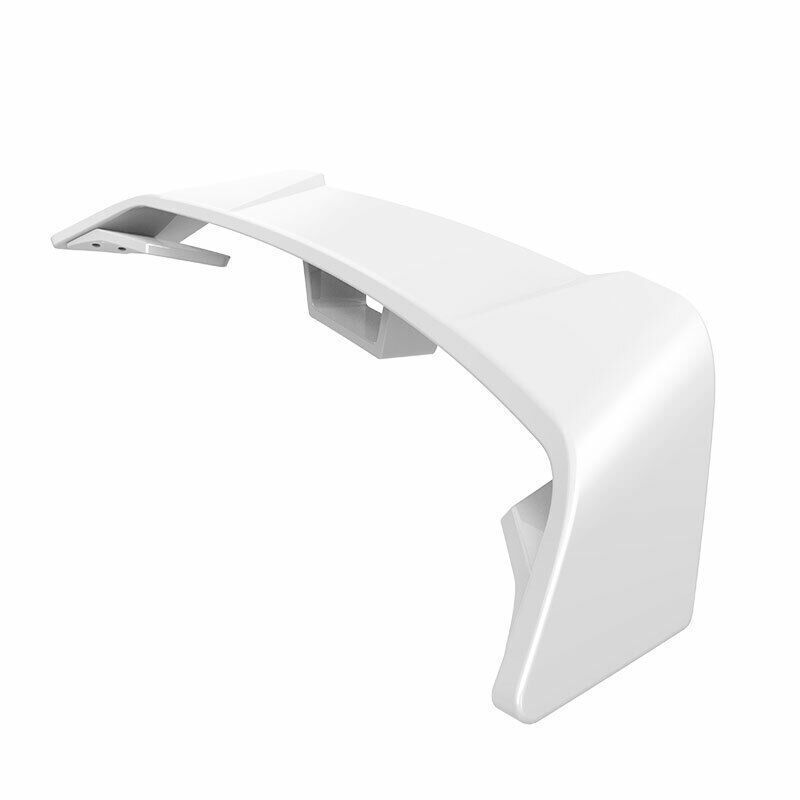 for HONDA for Civic Sedan 2016-2021 White Car Rear Trunk Spoiler Aircraft wing Flap Q