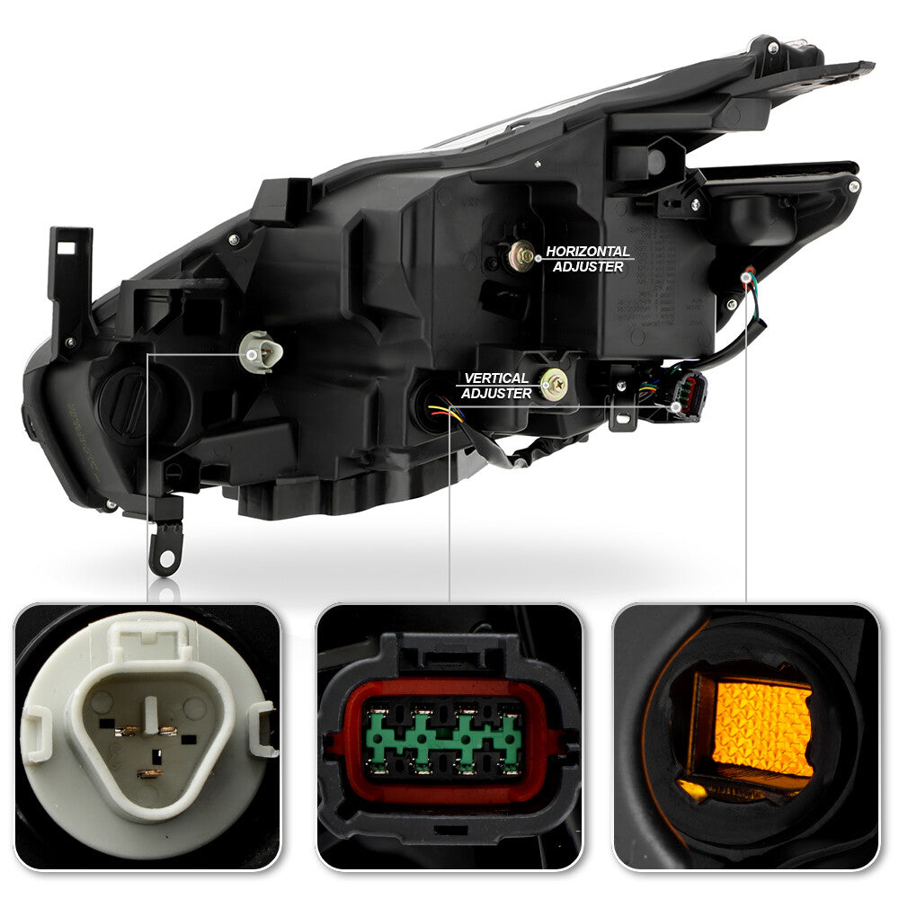 LED Projector Headlight Headlamp Passenger For 2015-2018 Murano Platinum n