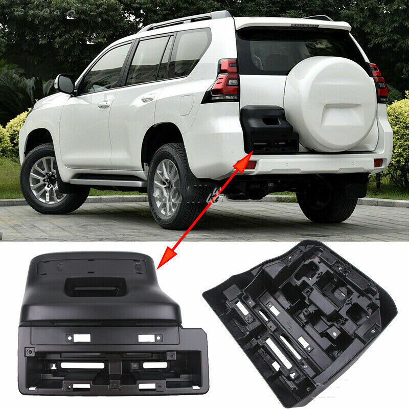 For Prado 2018-2021 Rear License Plate Holder Mounting Bracket Repair Kit Set 1x