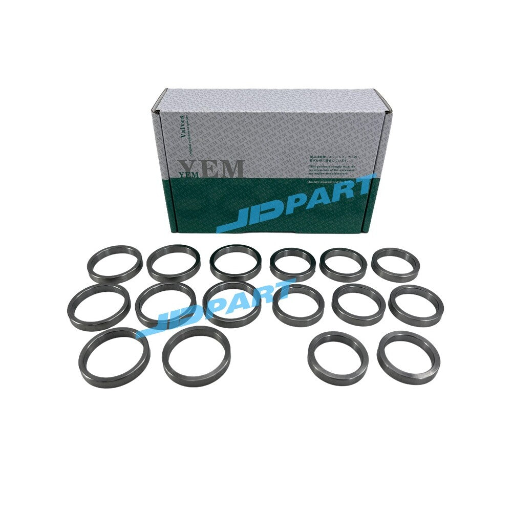 16-piece set of 4M50 intake and exhaust valve seats for diesel engines -