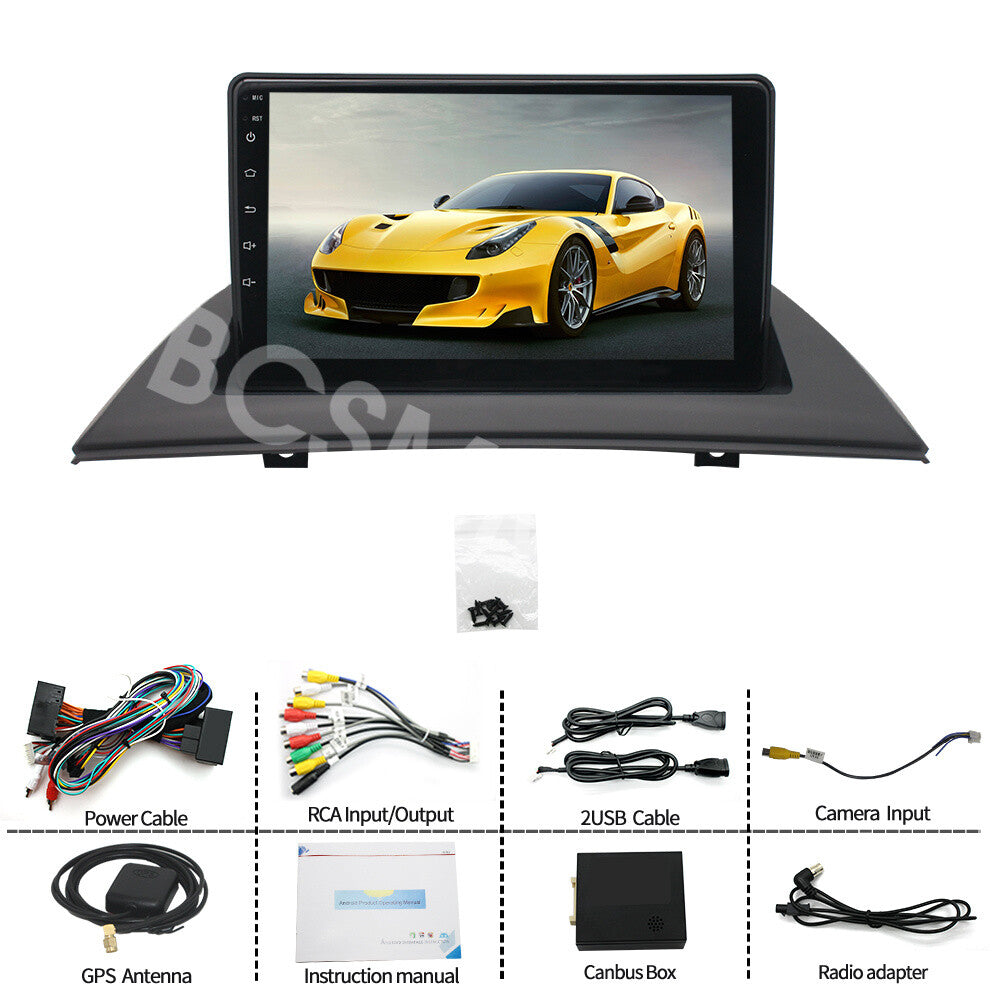 9 Car Radio Fit for BMW X3 E83 2004-2012 DAB WiFi GPS Navigation Player 2+32G