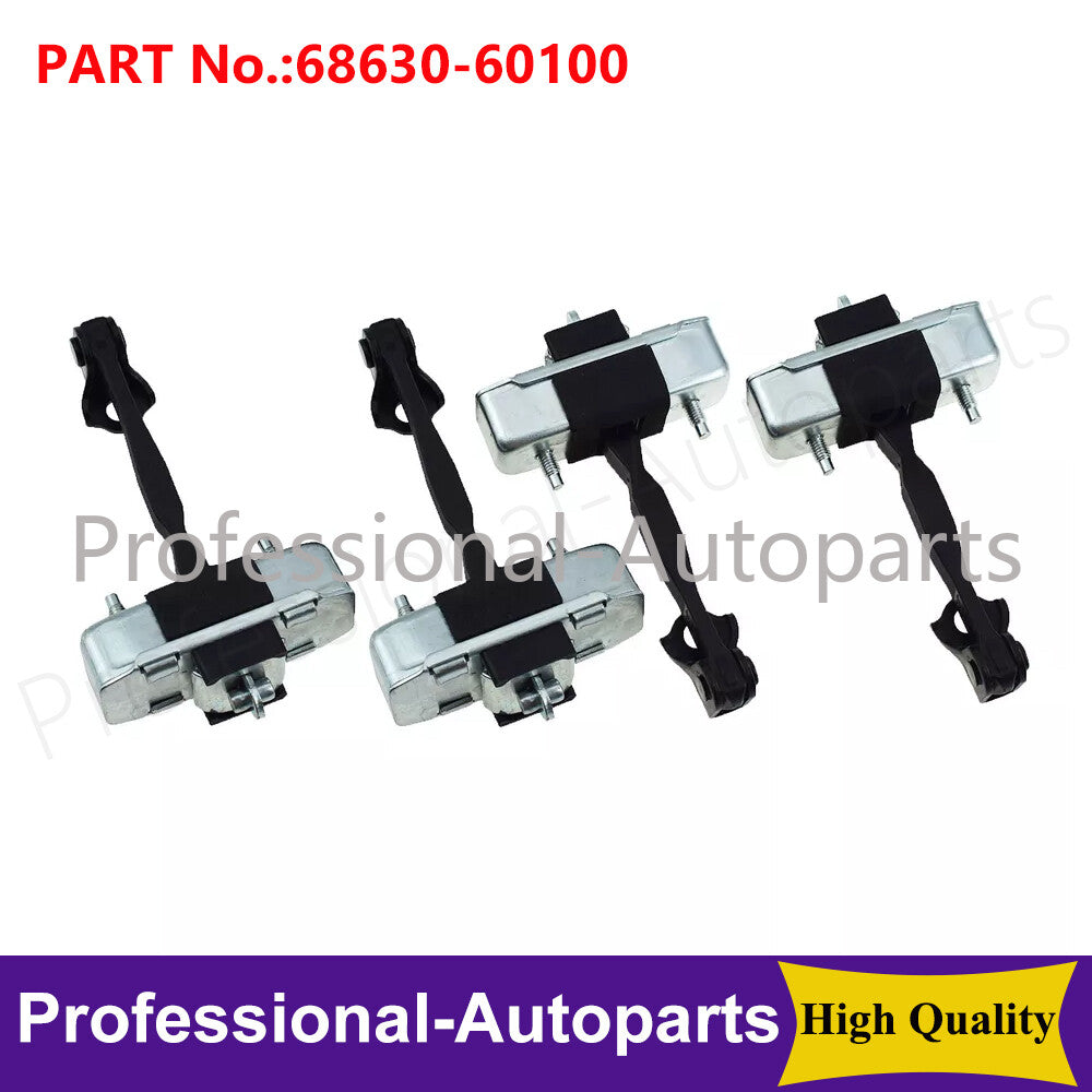 4Pcs Front & Rear Door Check Strap Stopper for Toyota for LAND CRUISER PRADO 02-2009 Q