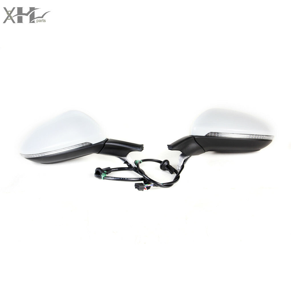 Left and Right Rearview Mirror With Fold/Heated Fit for VW for Golf /GTI/R e- for Golf