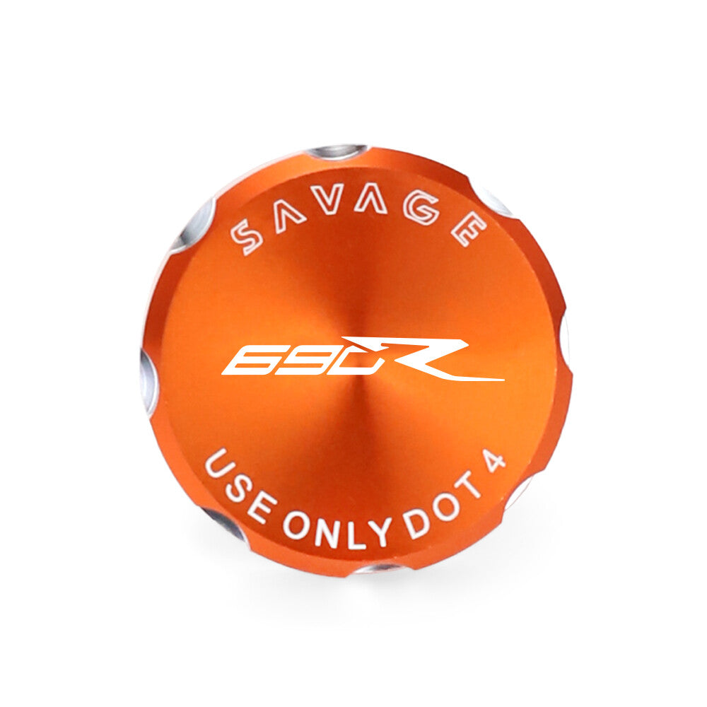 690 Enduro R Rear Brake Fluid Reservoir Cover Cap For 690 SMC-R 2014-2022 2021 Q