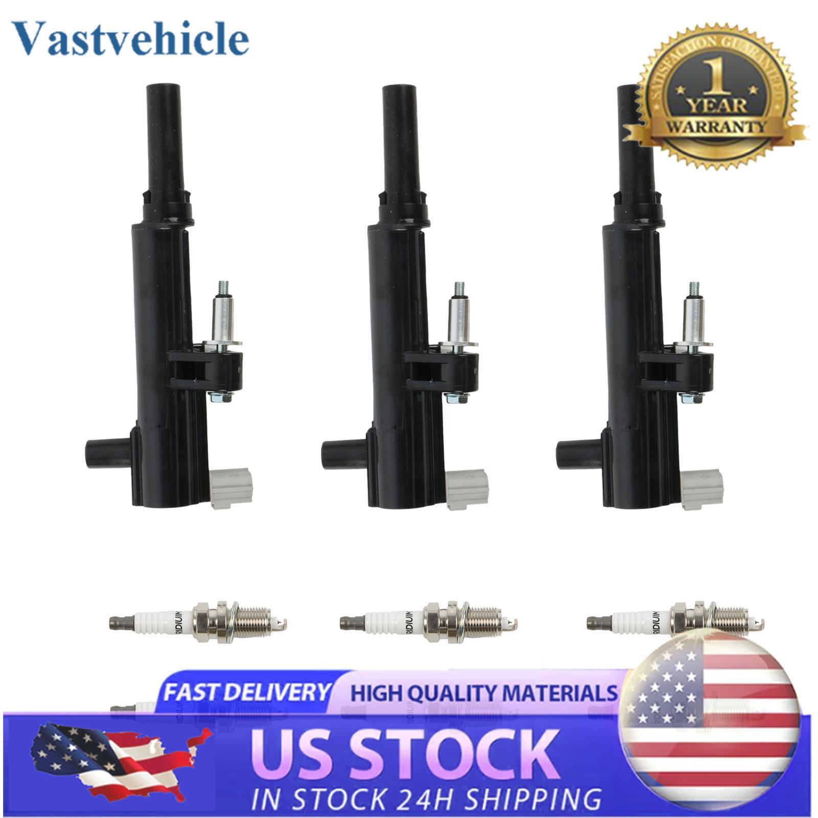 Ignition Coils  Spark Plugs for Jeep Liberty for Dodge for Ram 1500 3.7L UF640 7100