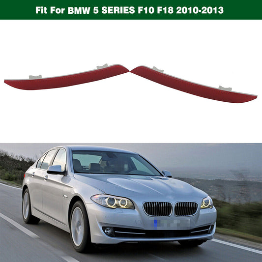 Rear Bumper Lamp Reflector Lights Left & Right for BMW 5SERIES F10 F18 2010-2013 Q