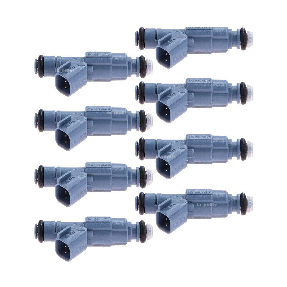 8X Fuel Injectors Nozzle for Jeep for Dodge for Ram 1500 4.7L V8 2002-2007 0280155849 Q