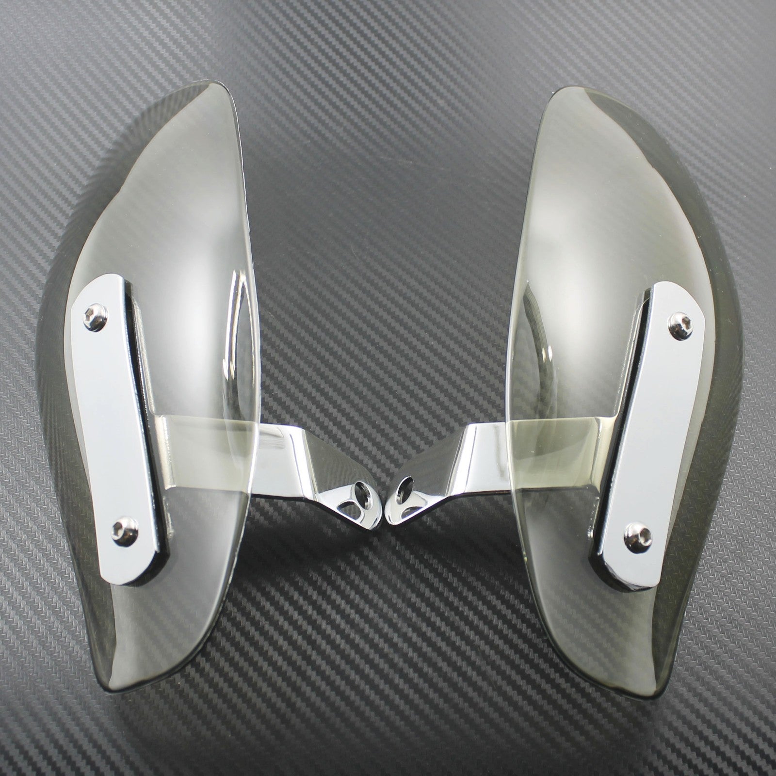 Smoke Hand Guard Wind Protector Deflector Shield Fit For Universal for Harley for Honda Q