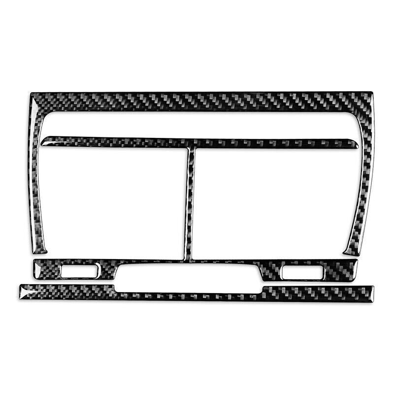 Real Carbon Fiber Car Middle Air Vent Outlet Cover Trim for Audi Q7 2005-2015