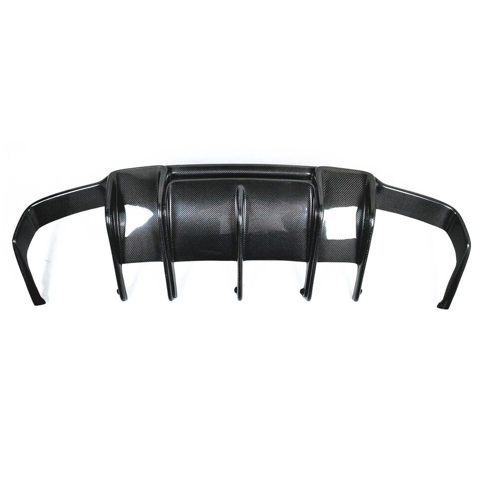 ABS rear bumper diffuser lip suitable for Mercedes-Benz W218 CLS550 CLS63 AMG 2012-18 Carbon Fiber Q
