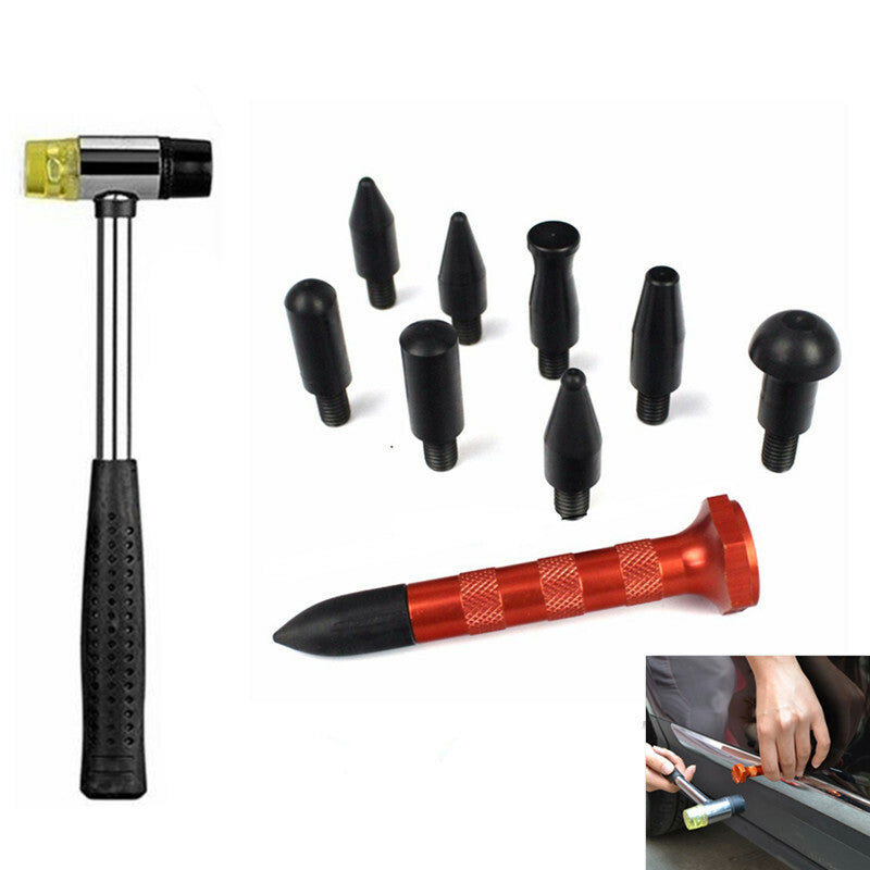 Auto Body Dent Removal Puller Tap Down Kits Hail Damage Repair Pen wish Hammer