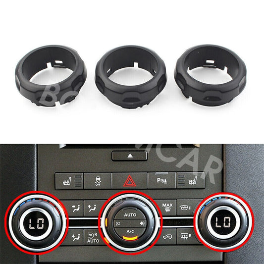 Car Console A/C Control Knob 3Pcs Fit for Land Rover for Range Rover Sport 2006-2013 Q