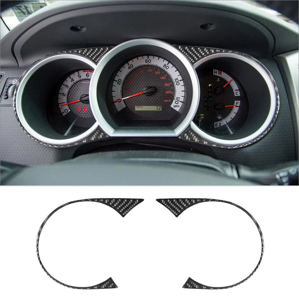 for Mazda MX-5 Miata 2009-2015 Carbon Fiber Interior Central Console Cover Trim v