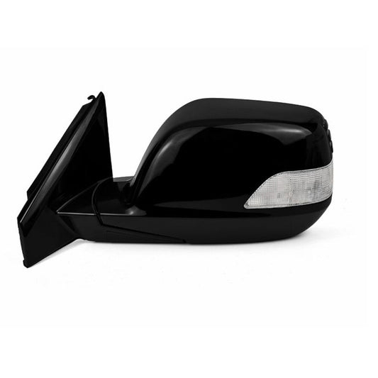 Left side mirror driver for 07-11 for Honda CR-V, black, 5-wire power glass/signal light - n