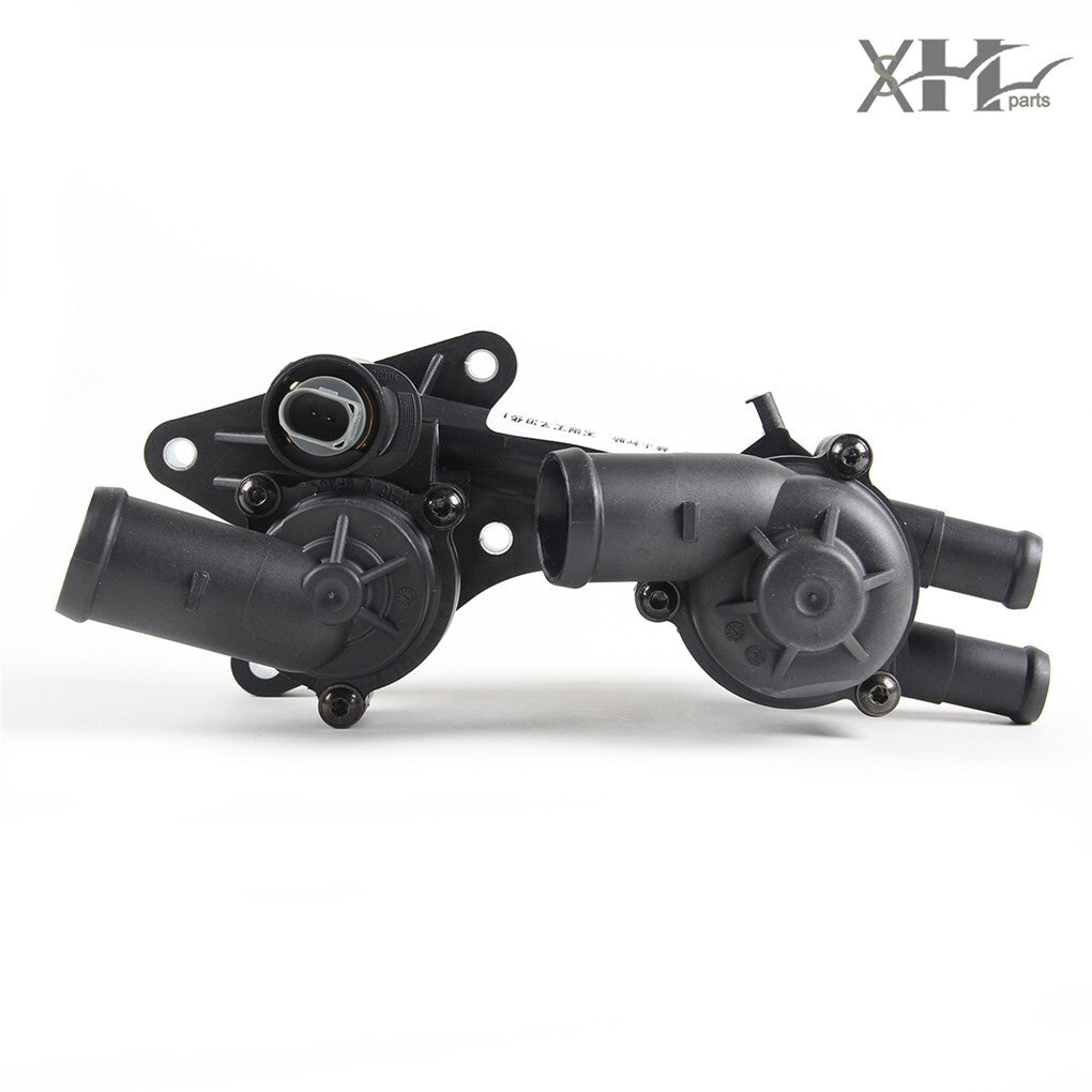 Coolant Thermostat Housing Assembly Fit for VW Polo for SKODA Rapid 03C121111AM Q