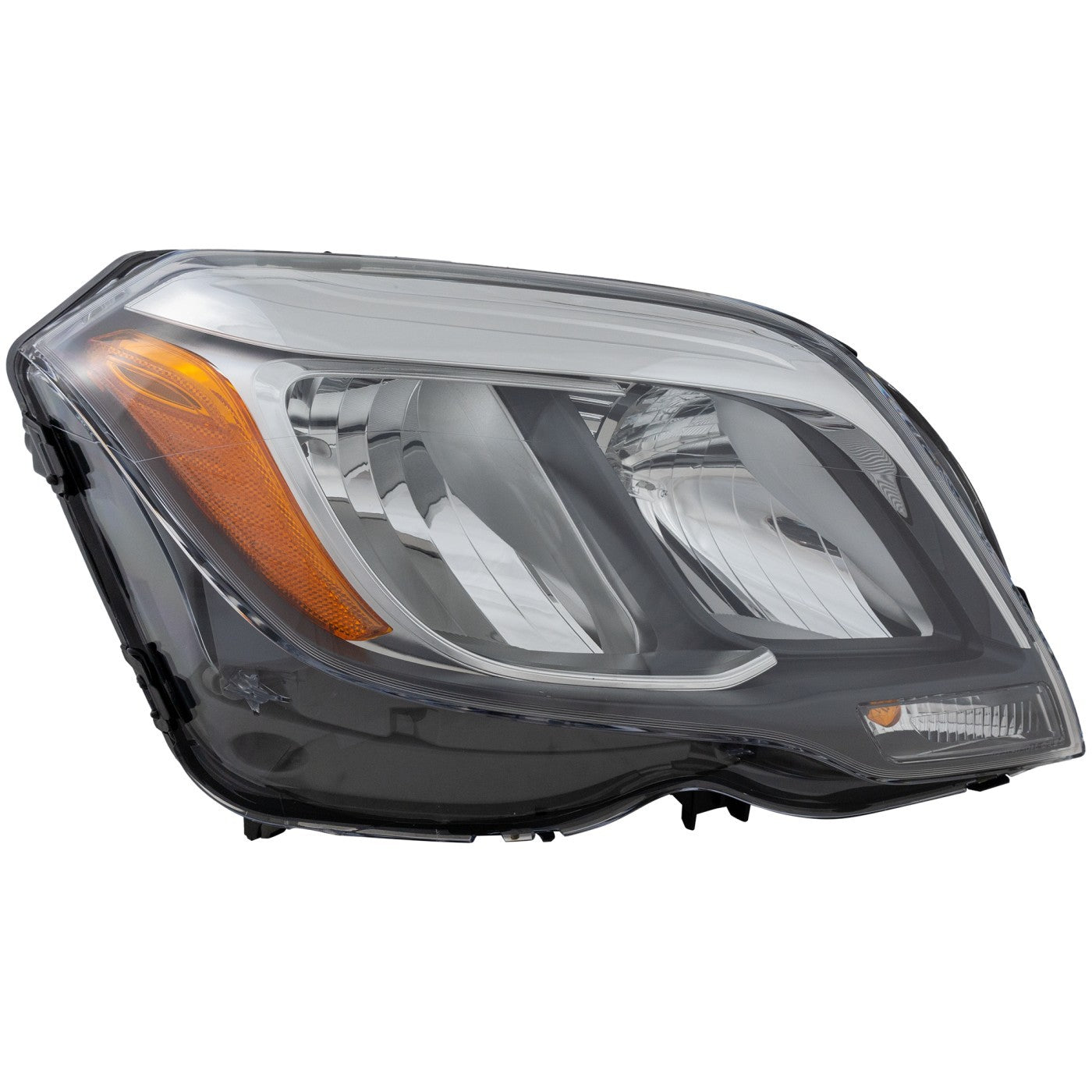 Suitable for 13-15 year old for Mercedes-Benz GLK250 GLK350 passenger side halogen headlights with bulbs.