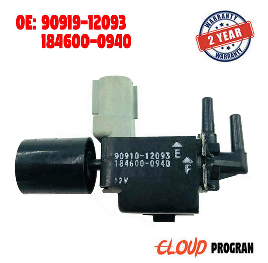 Solenoid Vacuum Valve 90910-12093 184600-0940 For 07-16 Hilux n