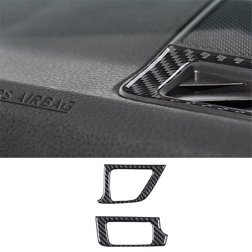Carbon Fiber Passenger Dashboard Strip Cover Trim For Ranger 2019-2022 v