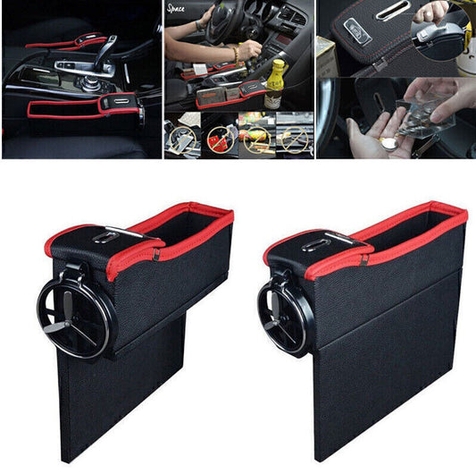 Multi-function Storage Box - Driving for Seat (Left/Driver for seat ) PU Leather Car Q