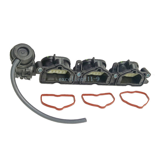 The left side of the intake manifold is suitable for Audi A4, A5, A6, and Q7 3.0T #06E 133 109 AN#CRED CREC- n