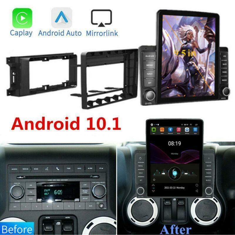 9.5 Android 10.1 Stereo Radio for Jeep for Wrangler Unlimited Carplay Android Auto