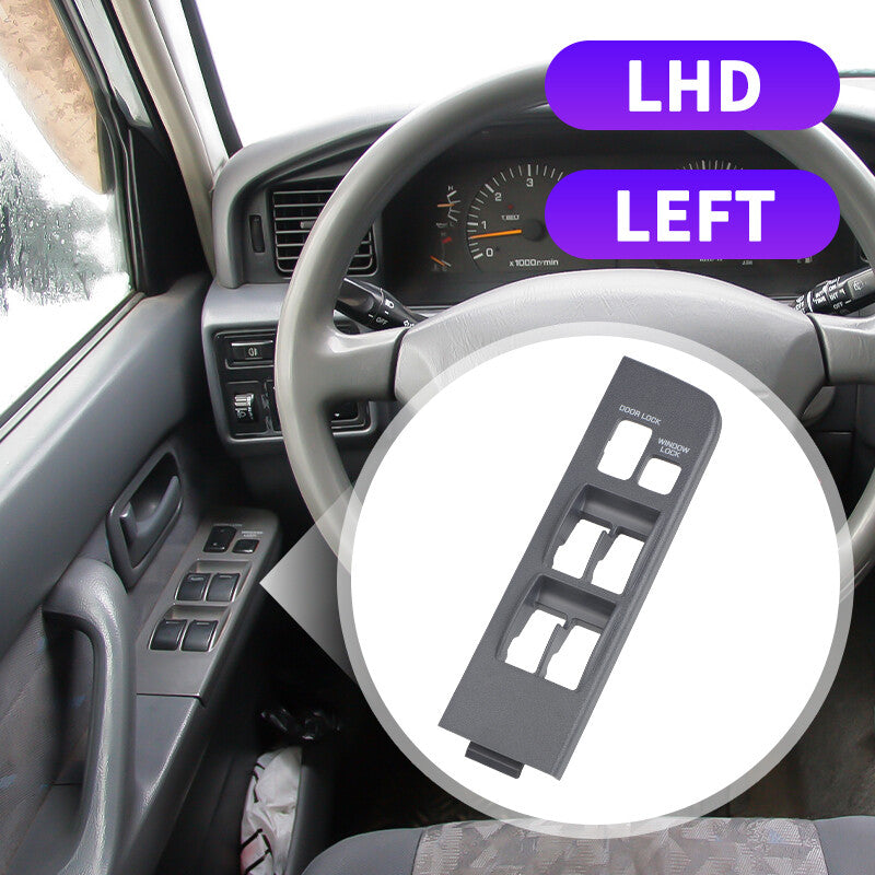 Driver Left Master Window Switch Trim Bezel for 1991-97 for TOYOTA for LAND CRUISER FJ80