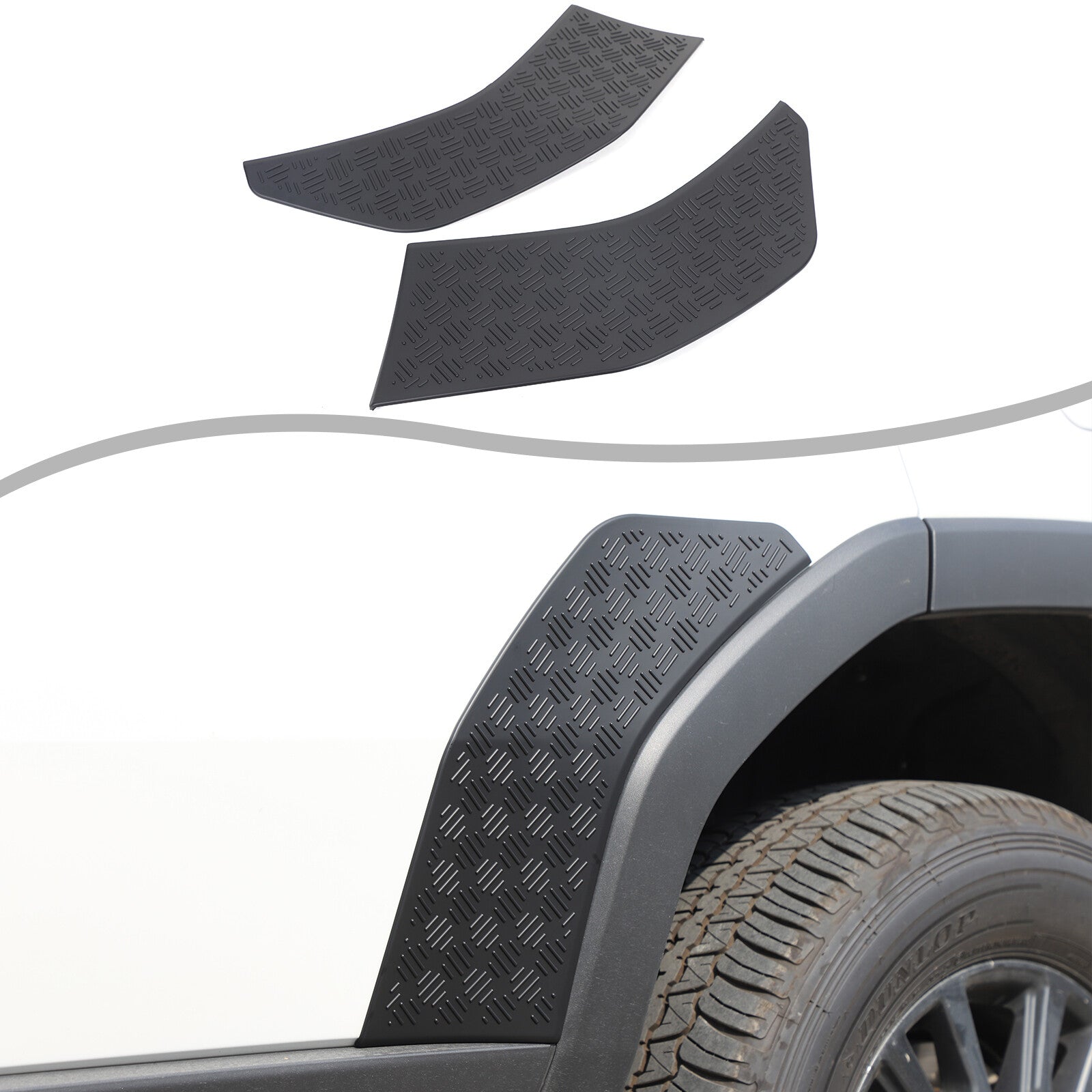 Rear side scratch protection kit cover for 2024 Prado for Land Cruiser 250- n