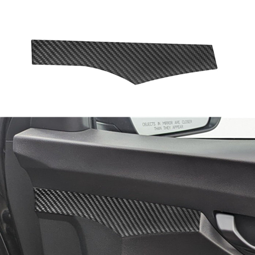 Carbon fiber passenger door panel trim cover for Hyundai for Veloster JS 2019 - 2022