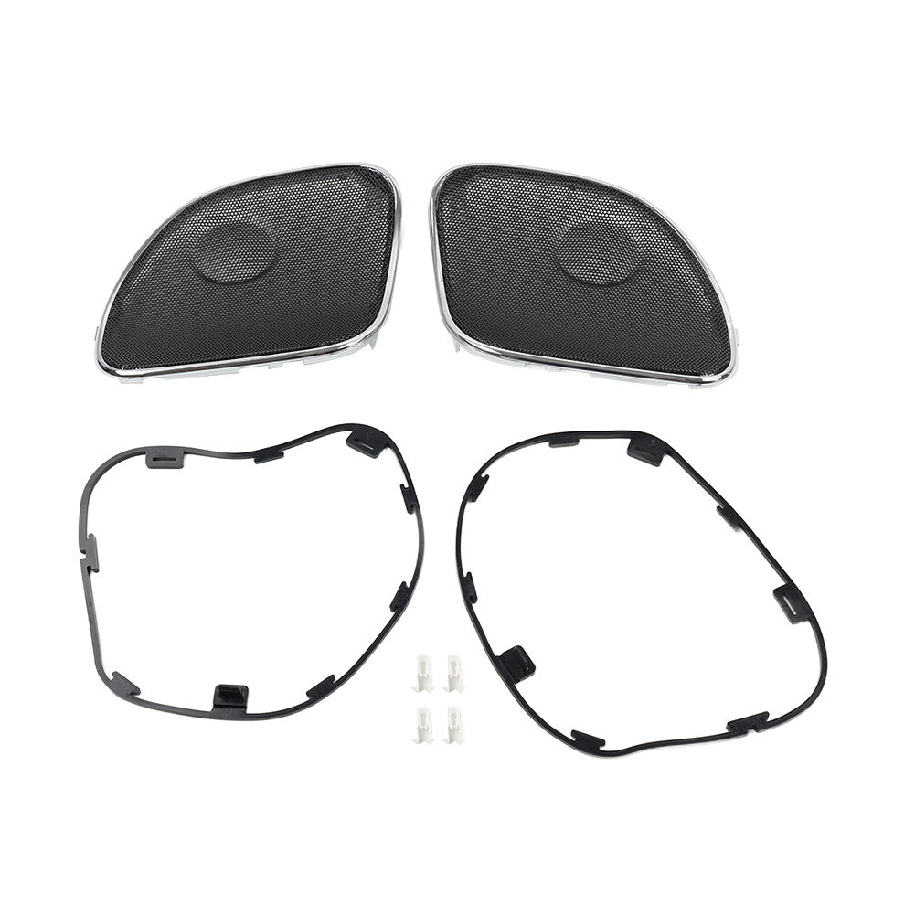 Front Fairing Speaker Grilles Mesh Cover for Harley Road Glide FLTRX 2015-23 16