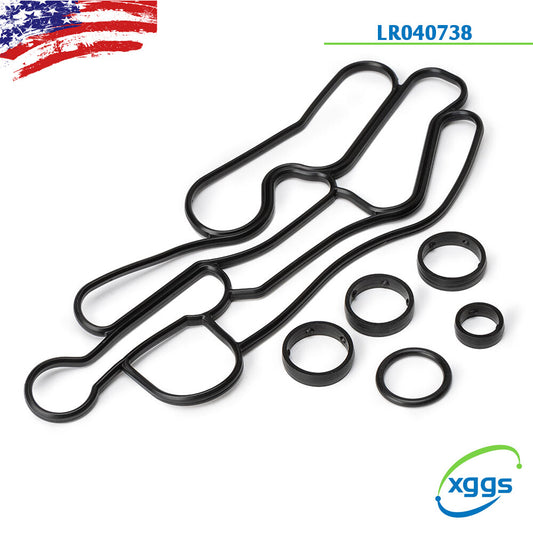 Oil Cooler Gasket and O-rings LR040738 for Land Rover Discovery for Range Rover 3.0L Q