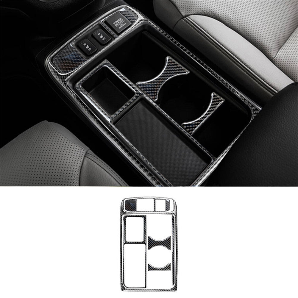 Suitable for Corolla 2014-2018 carbon fiber ABS center console shift panel- v