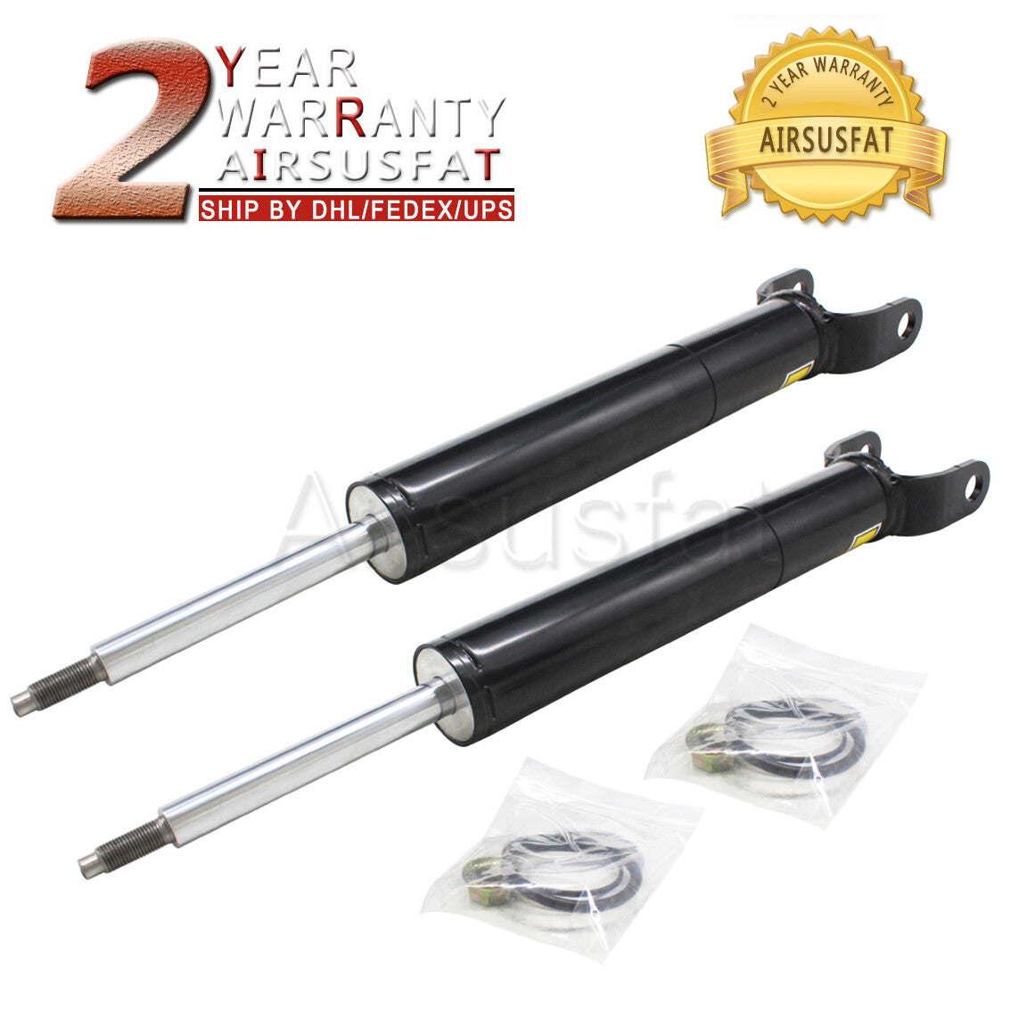 Pair for Dodge for Ram 1500 13-19 Front Air Suspension Shock Strut Core 04877146AA